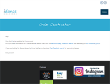 Tablet Screenshot of idancehelsinki.com